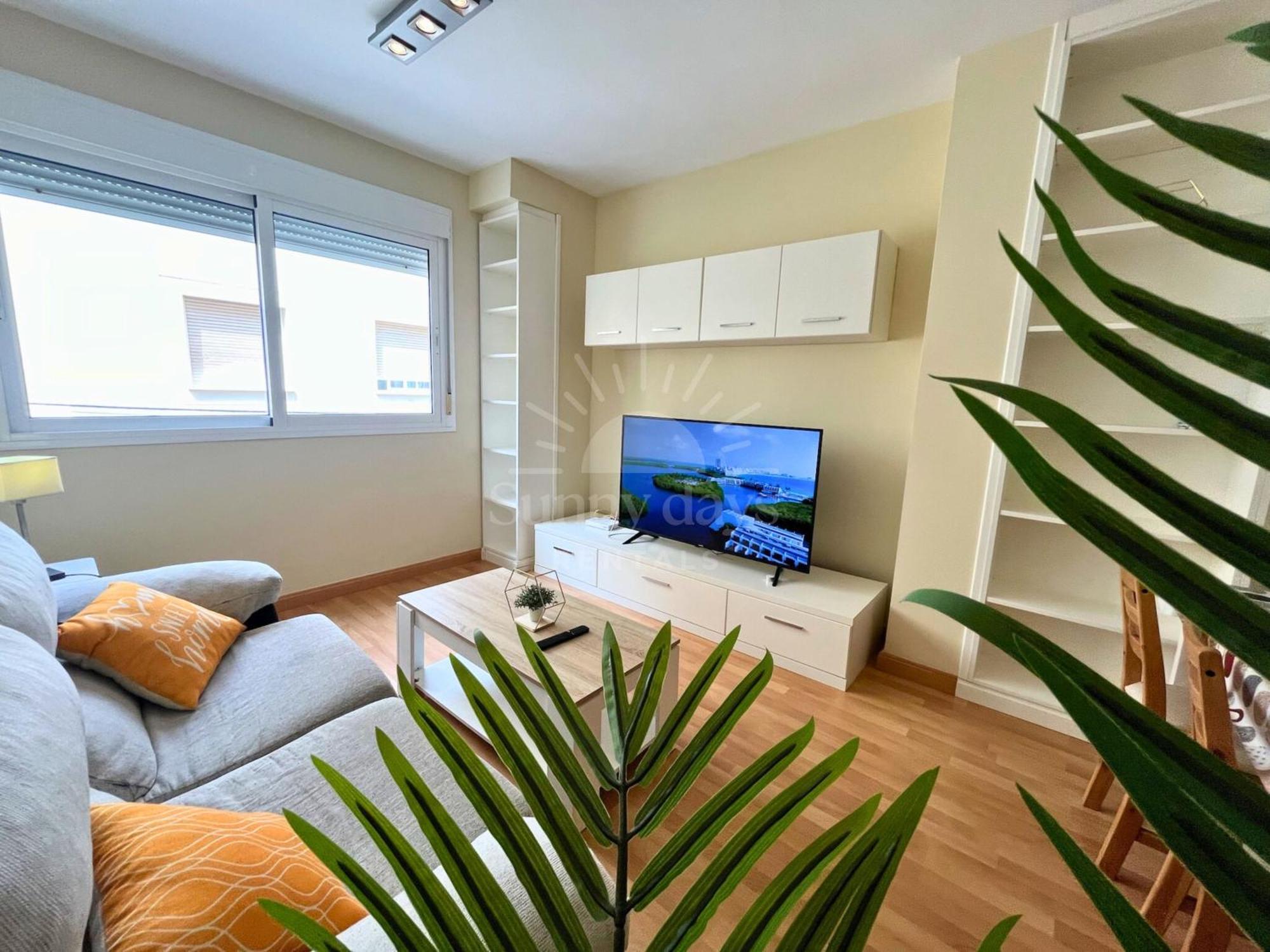 Acogedor Apartamento A 30 Metros De La Playa - Wifi - Smarttv Альмерія Екстер'єр фото