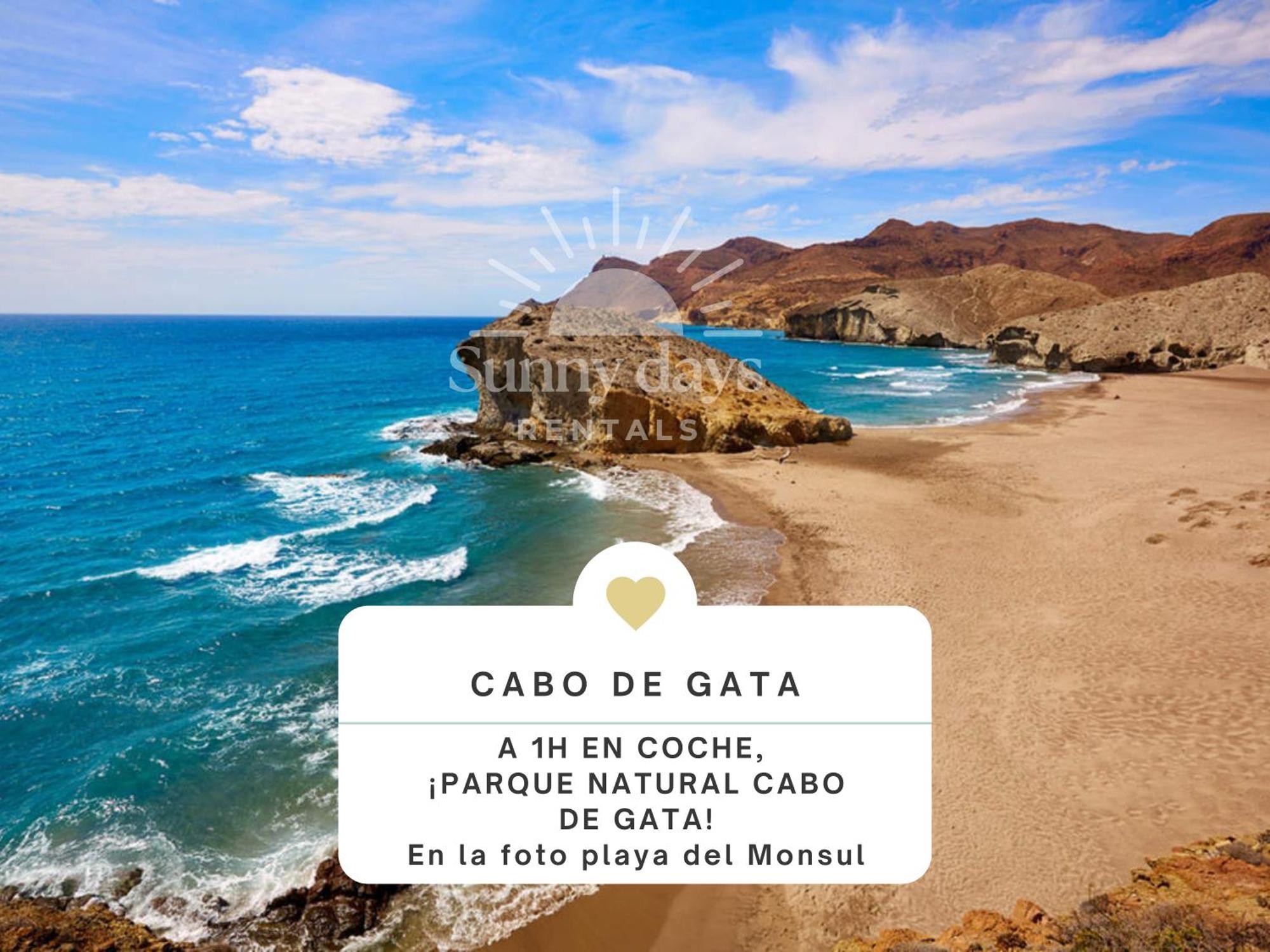 Acogedor Apartamento A 30 Metros De La Playa - Wifi - Smarttv Альмерія Екстер'єр фото