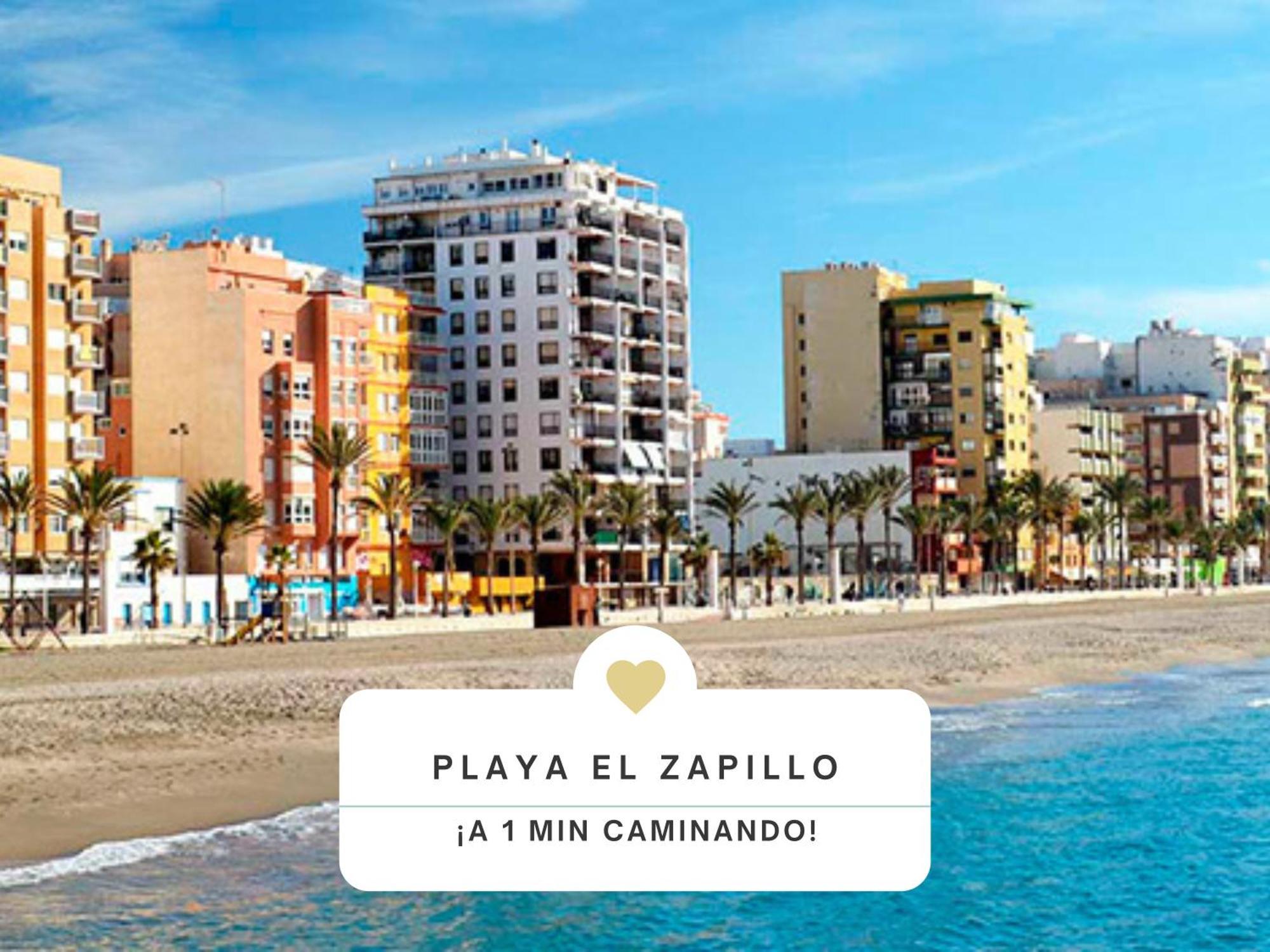 Acogedor Apartamento A 30 Metros De La Playa - Wifi - Smarttv Альмерія Екстер'єр фото